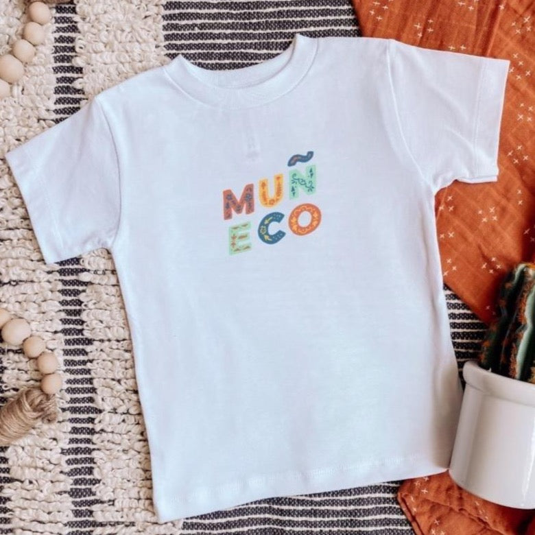 Colorful Toddler Muñeco Shirt